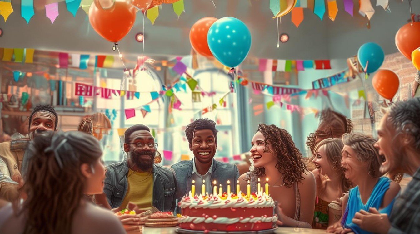关于生日聚会英语对话，关于生日聚会英语对话怎么写-图1