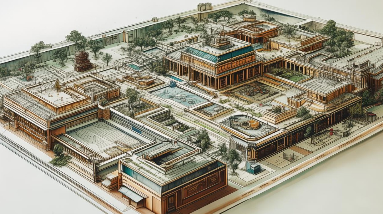 雅思听力博物馆地图，雅思听力museum plan地图-图1