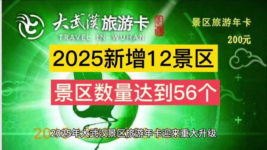 2025武汉年卡旅游景点有哪些