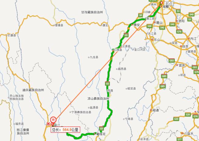 成都到洱海自驾游最佳路线推荐