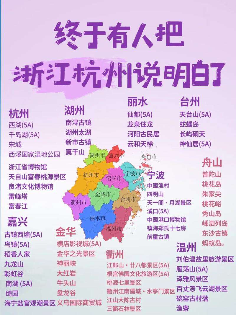 浙江自驾游旅游景点排名前十