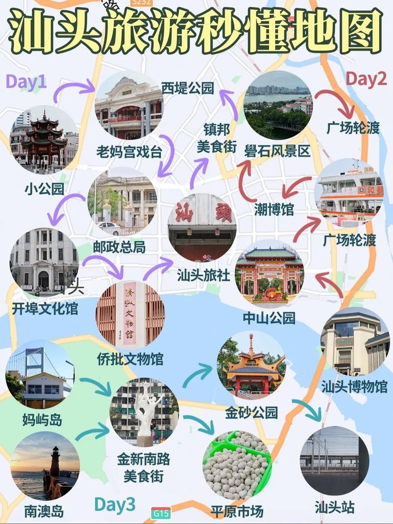 武汉到汕头自驾游沿途景点