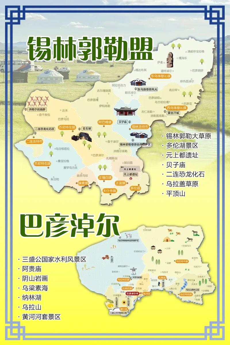 锡林郭勒大草原自驾游路线