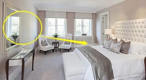 酒店镜子对着床怎么办