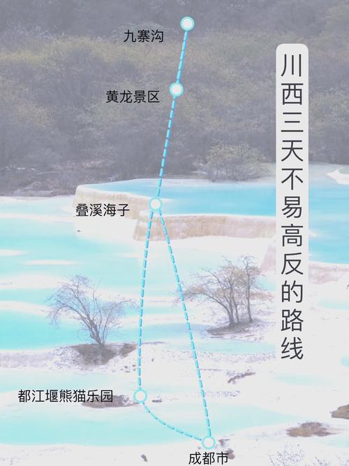 重庆到九寨沟黄龙自驾游