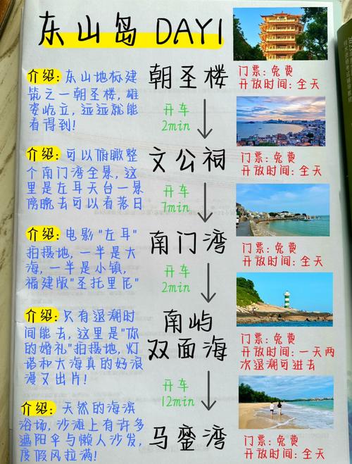 厦门到东山岛自驾游攻略