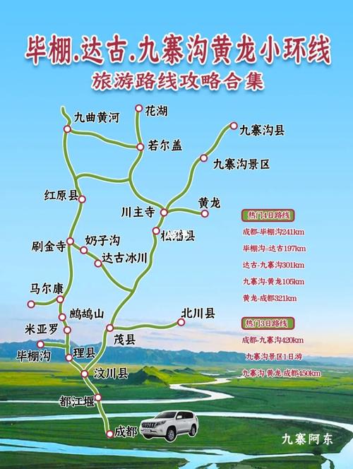 成都到若尔盖自驾游费用