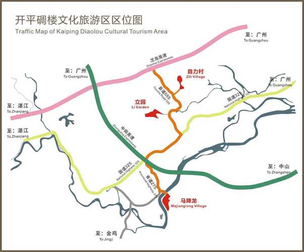 开平碉楼亲子自驾游路线