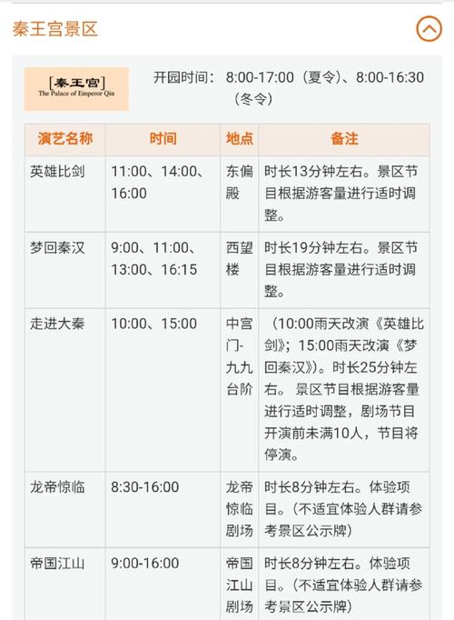 横店影视城各景点门票价格