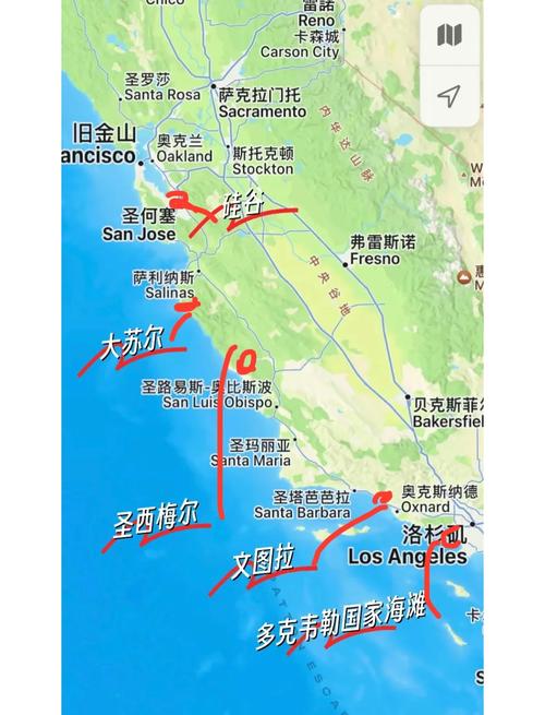 加州一号公路自驾游攻略
