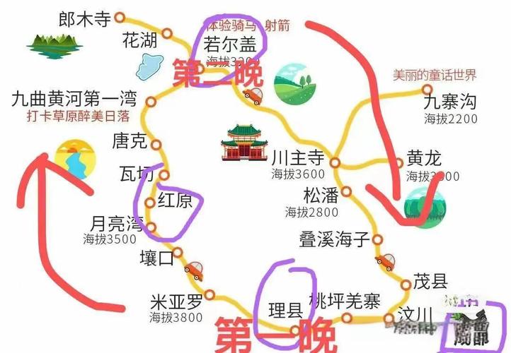 成都到若尔盖自驾游攻略