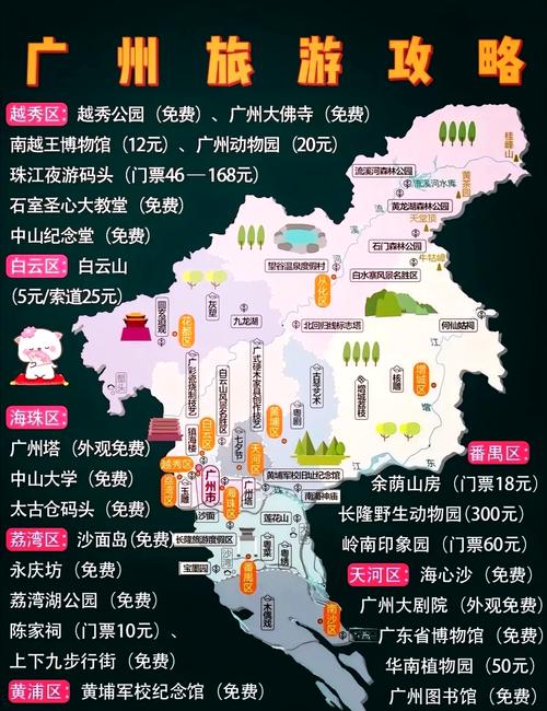 广州一天旅游攻略景点必去