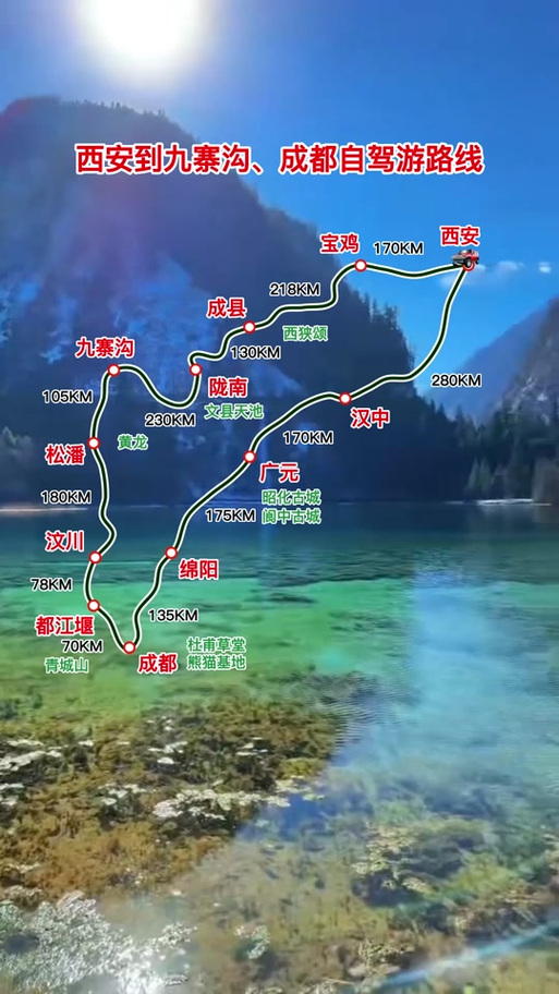 从西安到四川自驾游攻略