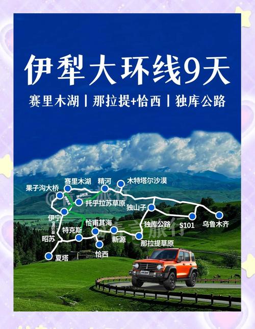 从乌鲁木齐到伊犁自驾游
