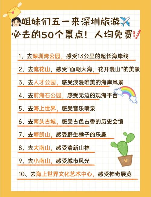 深圳周边省份旅游景点大全