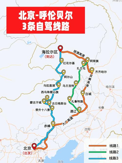 从北京到呼伦贝尔自驾游