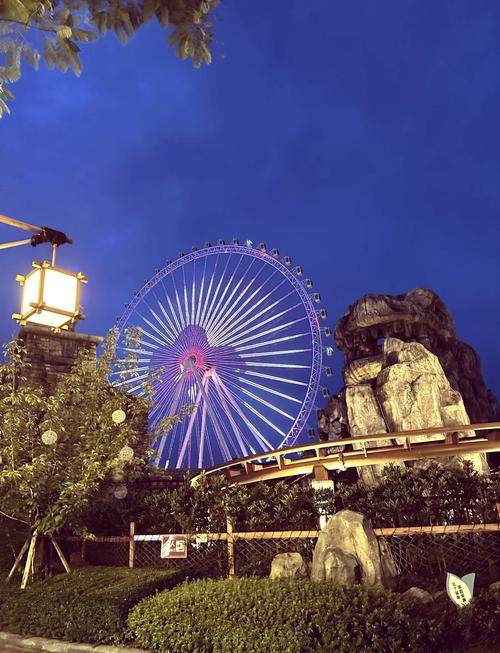 成都欢乐谷夜场 自驾游