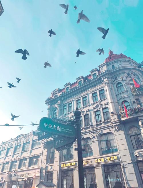 哈尔滨中央大街附近的景点