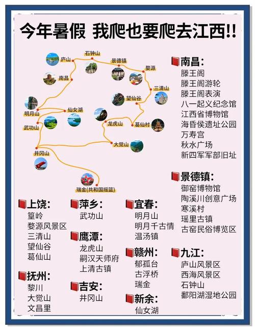 广东江西自驾游路线推荐