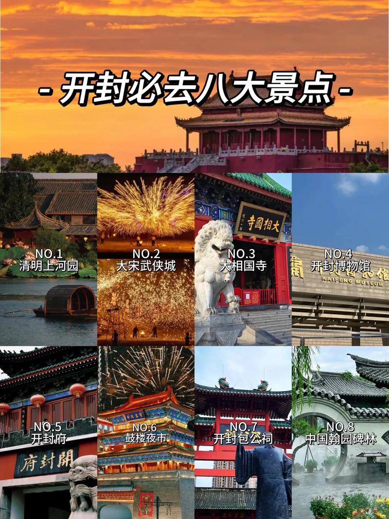 河南开封景点大全景点排名