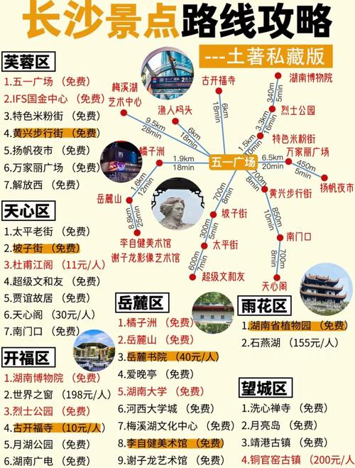湖南长沙景点大全景点排名