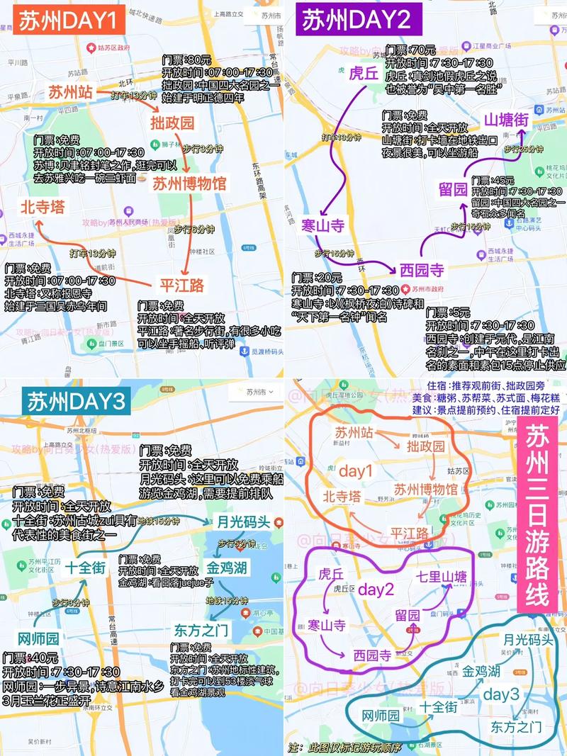 苏州火车站离哪个景点最近