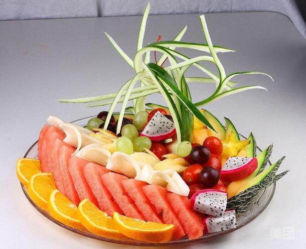 酒店水果拼盘图片大全
