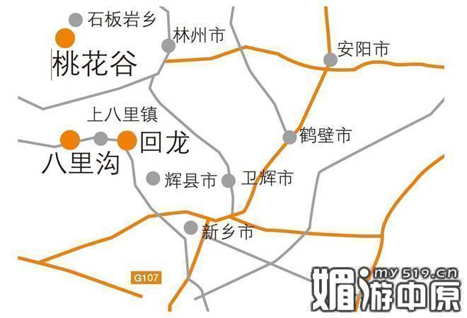 八里沟景区自驾游线路
