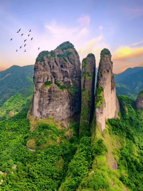 浙江江郎山最出名的景点