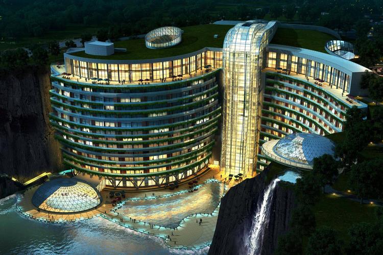 上海佘山世茂深坑酒店