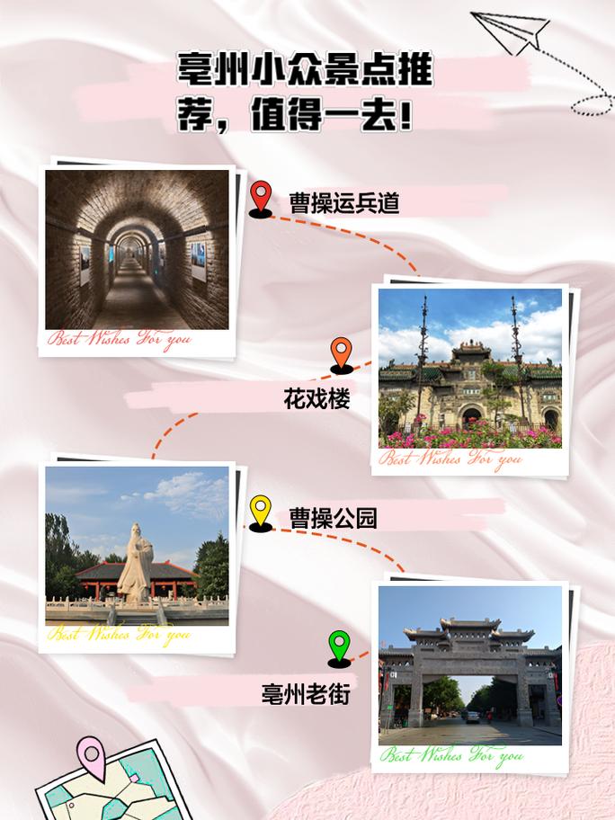 安徽亳州旅游景点排行榜