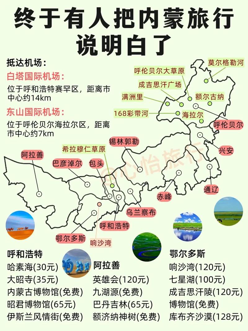 大连内蒙自驾游路线图