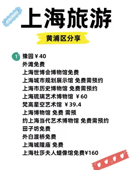 上海免费旅游景点一览表