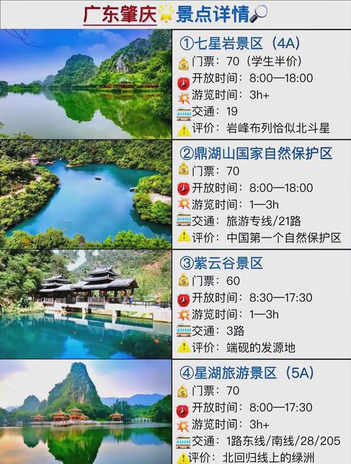 肇庆市旅游攻略必去景点