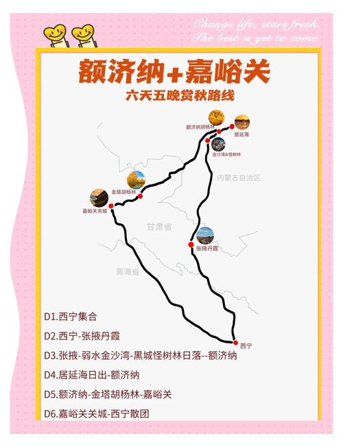 呼市到额吉纳旗自驾游