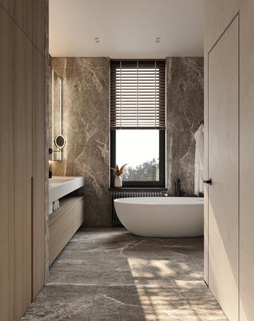 酒店客房卫生间效果图