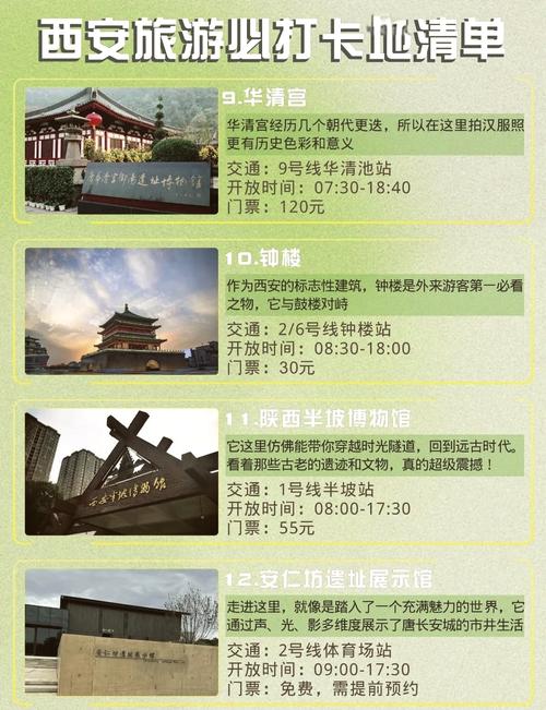 西安各景点门票优惠政策