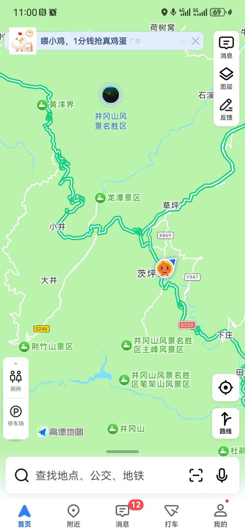 二天井岗山自驾游攻略