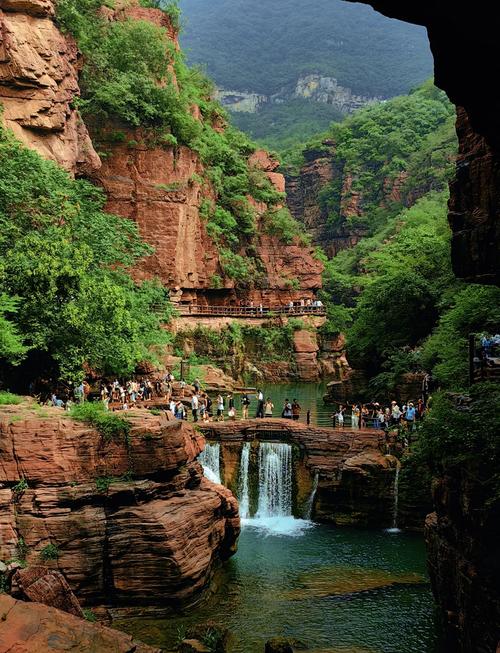 河南焦作旅游景点云台山