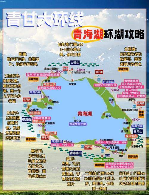 青海湖4日自驾游攻略