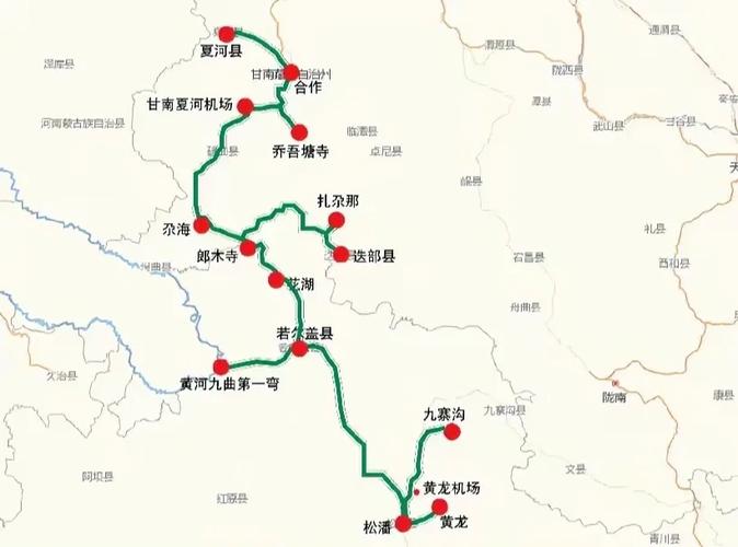 甘肃到四川自驾游攻略