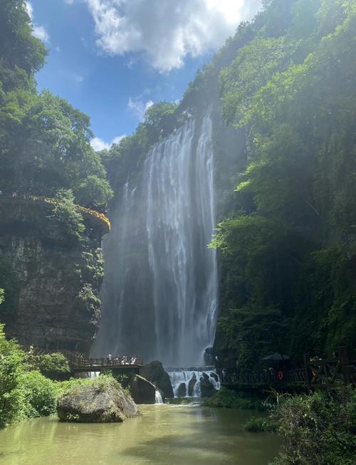 去三峡瀑布自驾游攻略