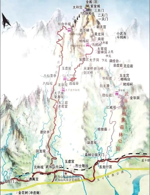 老河口到武当山自驾游