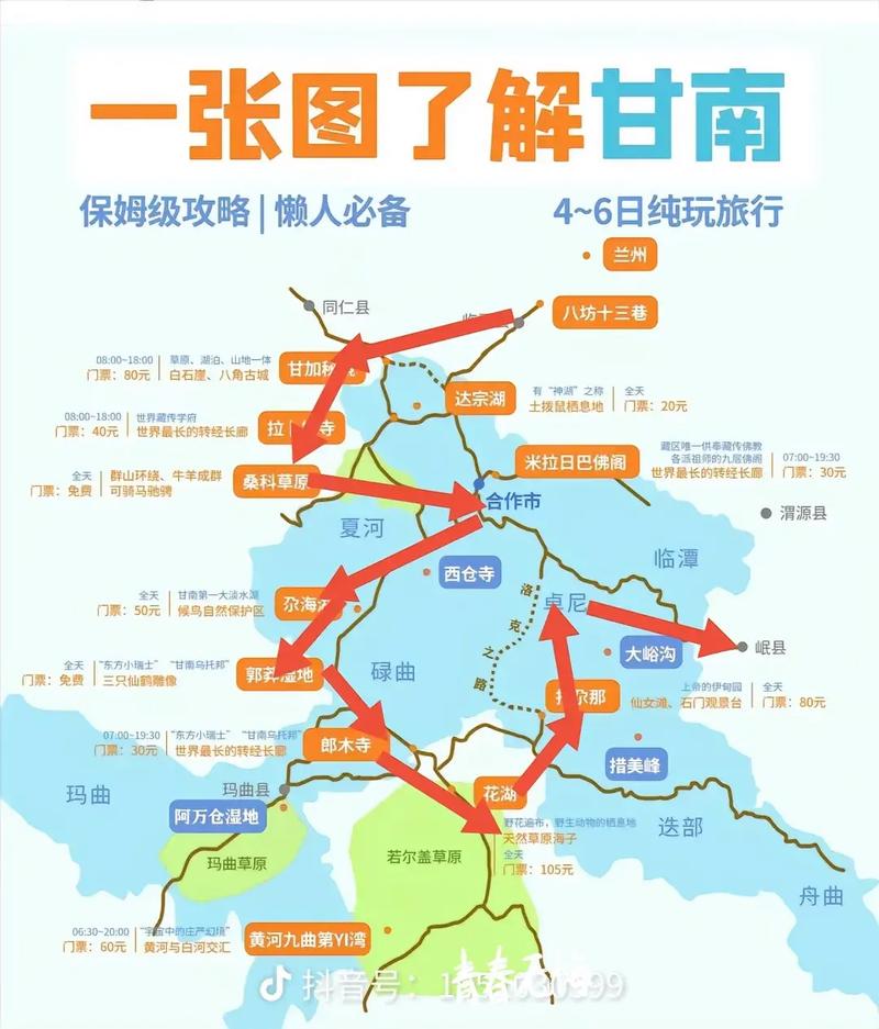 兰州到甘南两日自驾游