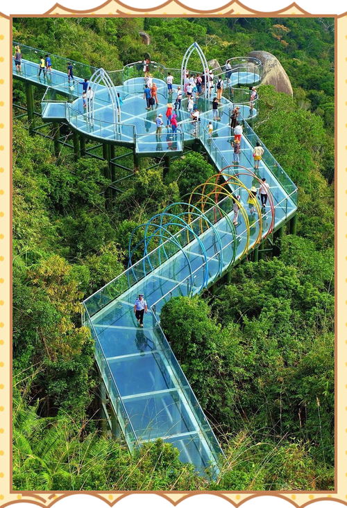 哪里有玻璃栈道旅游景点