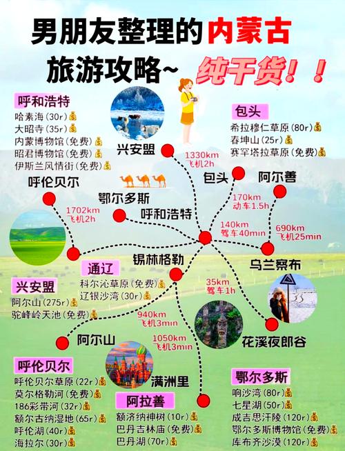 内蒙古旅游攻略景点必去