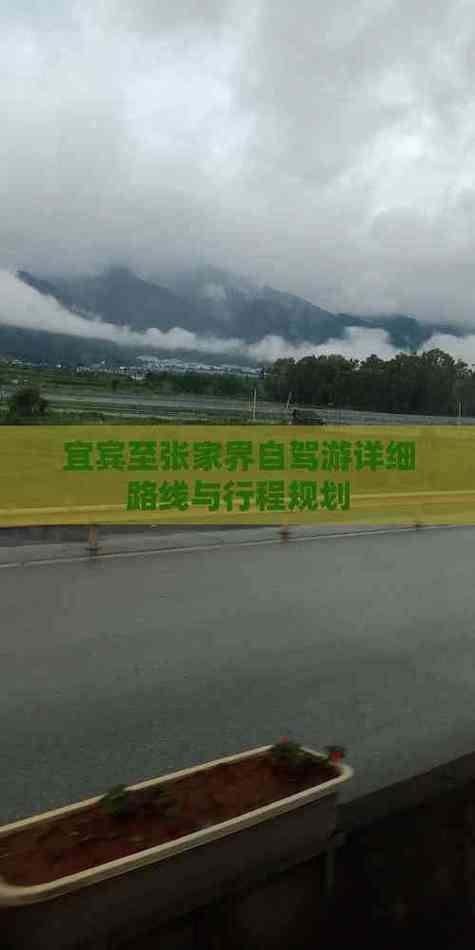 宜宾张家界自驾游攻略