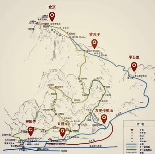 峨眉山自驾游详细攻略