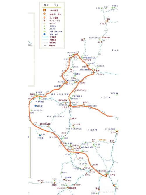 保定到内蒙自驾游路线