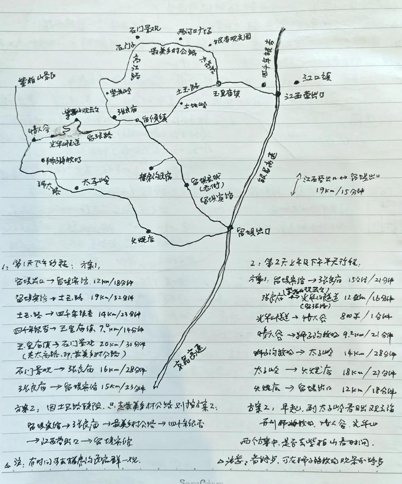 西安到留坝自驾游路书